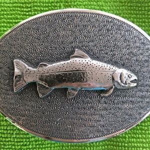 Clint Orms Original Sterling Silver Belt Buckle
